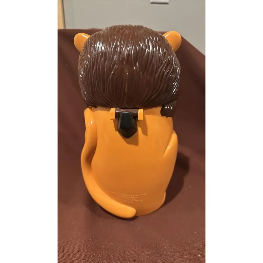 Vintage The original Tiger Brand Lion Cookie Jar Roaring Talking Works